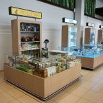 прилавки в торговом центре