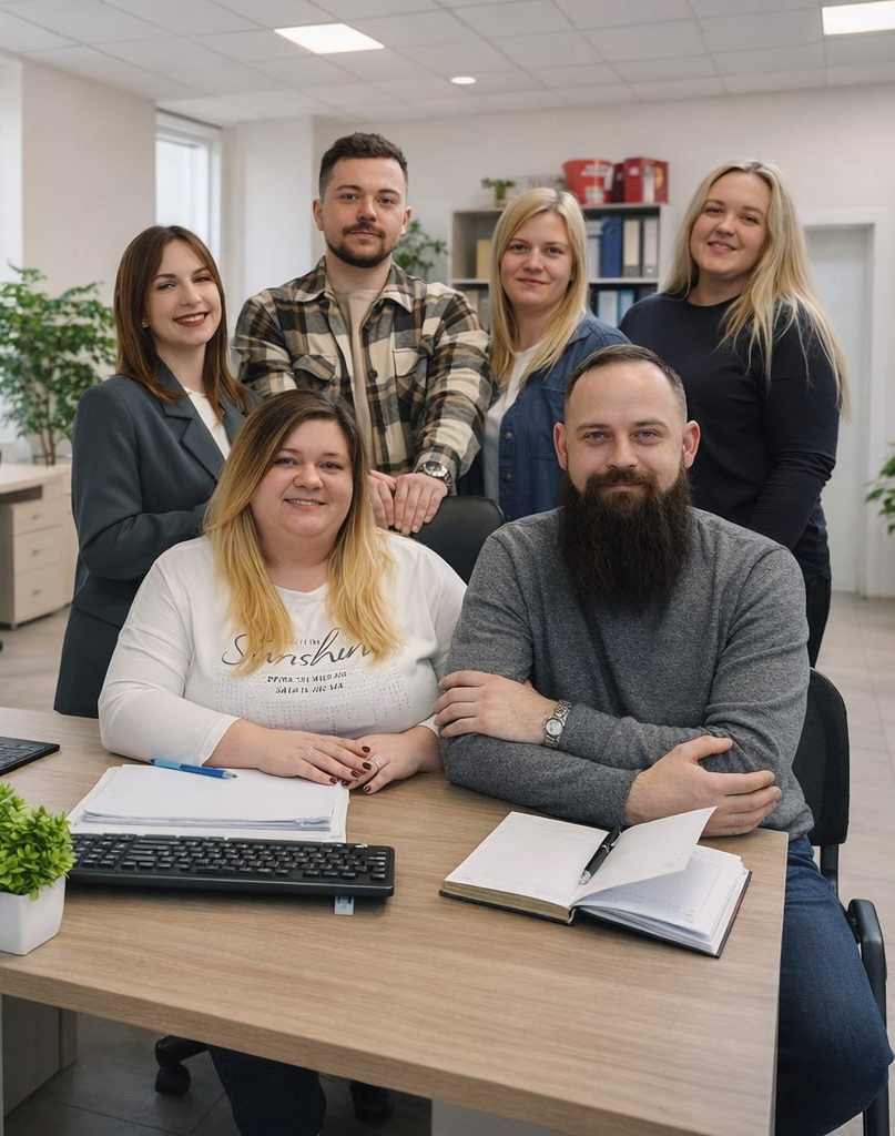 Сотрудники агентства Новое Время в офисе